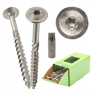 Wkręty konstrukcyjne, TALERZOWE 8x220 mm, STAL NIERDZEWNA A2 50 szt. - Wkręty Wkręty konstrukcyjne, TALERZOWE 8x220 mm, STAL NIERDZEWNA A2 50 szt. - Wkręty - miniaturka - grafika 1