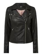 Kurtki damskie - Kurtka w stylu Biker z imitacji skóry model ‘Gemma’ - miniaturka - grafika 1