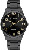 Zegarki męskie - Zegarek męski PACIFIC-stalowy-szkło SZAFIR- BMB-1105-04 - miniaturka - grafika 1