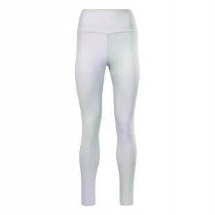 REEBOK - DAMSKIE LEGGINSY - LUX HR 2.0 TIGHT YOGA AOP HT2393 SZARE - Legginsy - miniaturka - grafika 1
