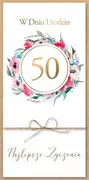 Kartki okolicznościowe i zaproszenia - Karnet Urodziny 50 - Armin Style - miniaturka - grafika 1