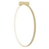 Lampy ścienne - Ścienny kinkiet Agaro 4315 Shilo LED 27W 4000K ring do pokoju złoty - miniaturka - grafika 1