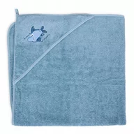 Okrycia kąpielowe dla dzieci - Ceba Baby Ręcznik dla niemowlaka 100x100 Shark - miniaturka - grafika 1