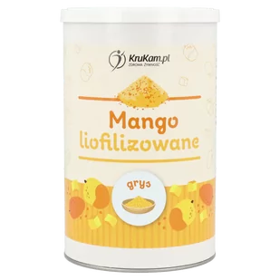Mango liofilizowane grys 50g - Owoce świeże i suszone - miniaturka - grafika 1