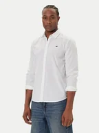 Koszule męskie - Mustang Koszula Canton 1016951 Biały Slim Fit - miniaturka - grafika 1