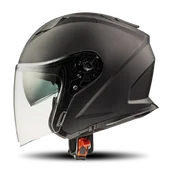 Kaski motocyklowe - Kask Otwarty Premier Dokker U9 BM Matowy CzarnyS - miniaturka - grafika 1