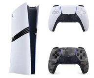Konsole Playstation - Sony PlayStation 5 Pro + DualSense Grey Cammo - miniaturka - grafika 1