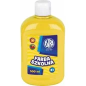Przybory szkolne - Astra Farba Szkolna 500 ml Żółta - miniaturka - grafika 1