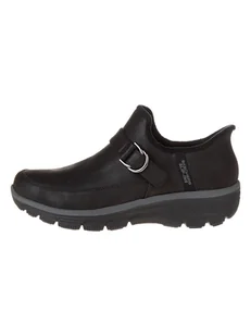Skechers Slippersy "Easy Going" w kolorze czarnym - Kapcie damskie - miniaturka - grafika 1