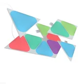 Systemy inteligentnych domów - Nanoleaf Nanoleaf Shapes - Triangles Mini Expansion Pack - 10 Panels NL48-1001TW-10PK - miniaturka - grafika 1