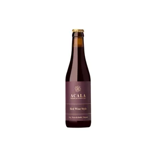 Organiczny musujący fermentowany napój herbaciany ACALA Premium Kombucha Red Wine Style, 330 ml - Soki i napoje niegazowane - miniaturka - grafika 1