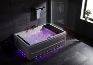Wanny z hydromasażem - Wanna z hydromasażem LS-5730 prostokątna - miniaturka - grafika 1