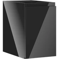 Szafki łazienkowe - Mexen Orio szafka łazienkowa podumywalkowa 30 cm, 1 drzwi, czarna połysk - 91A11-03047-1-BF70 - miniaturka - grafika 1