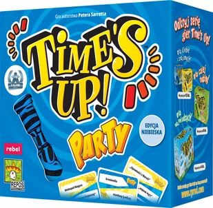 Tmes's Up! Party Edycja Niebieska (PL) - Gry planszowe - miniaturka - grafika 1
