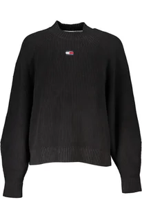 CZARNY SWETER DAMSKI TOMMY HILFIGER - Piżamy damskie - miniaturka - grafika 1