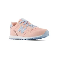 Buty dla chłopców - New Balance Sneakersy chłopięce 373, różowy, 1.5 UK - miniaturka - grafika 1