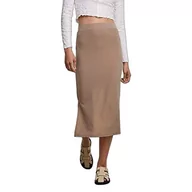 Spódnice - PIECES Damska spódnica Pckylie Mw Midi Skirt Noos, silver mink, M - miniaturka - grafika 1