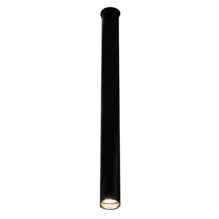 Lampa sufitowa Yabu 1089 Shilo tuba rurka punktowa metalowa czarna - Lampy sufitowe - miniaturka - grafika 1