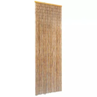 VidaXL Zasłona na drzwi, bambusowa, 56 x 185 cm 43720 VidaXL - Moskitiery - miniaturka - grafika 5