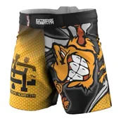 Spodnie sportowe męskie - Extreme Hobby Spodenki MMA Athletic Angry Wasp - miniaturka - grafika 1