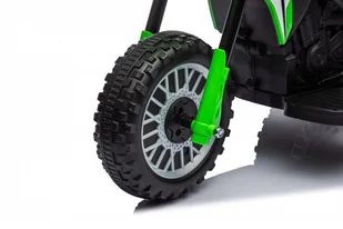 Motorek Cross Honda CRF 450R Zielony - Pojazdy elektryczne dla dzieci - miniaturka - grafika 7