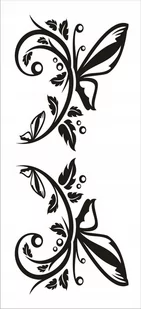Naklejka na ścianę meble lustro meble Ornament 20, 60x25 cm - Naklejki na ścianę - miniaturka - grafika 1
