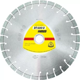 Klingspor Tarcza diamentowa SEGMENTOWA 150mmx2,4mmx22,2mm SUPRA DT600U, BETON ZBROJONY - Akcesoria do elektronarzędzi - miniaturka - grafika 1