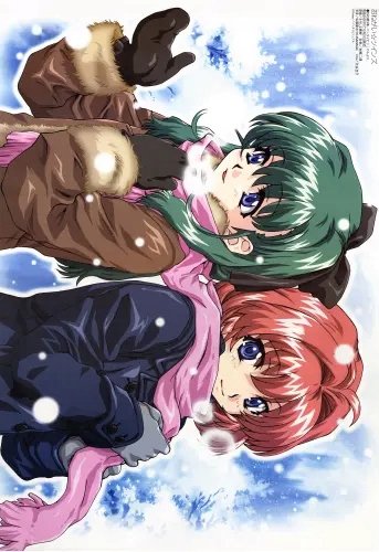 Plakat Anime Onegai Twins ot_011 A1+ (custom)