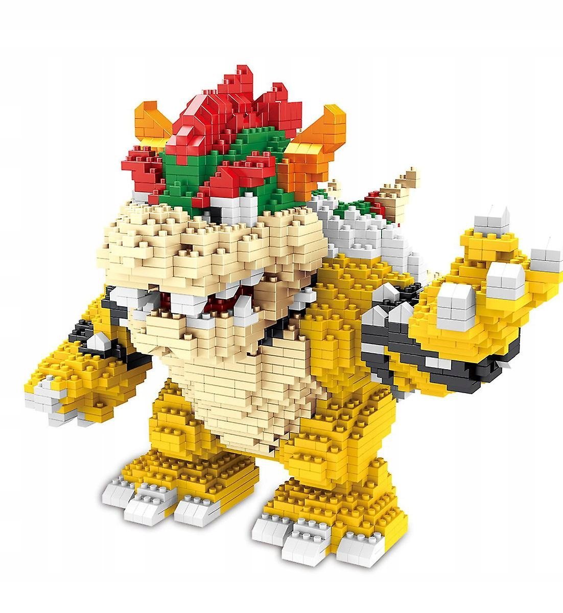 Klocki Figurka Super Mario BOWSER 2200 elementów GIGANT
