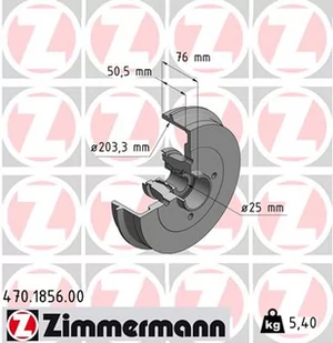 BĘBEN HAMULC. RENAULT TWINGO  07- Z ŁOŻYSKIEM - Bębny hamulcowe - miniaturka - grafika 1