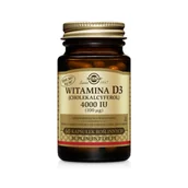 Witaminy i minerały - Solgar WITAMINA D3 4000 UI 60 kaps 4099571 - miniaturka - grafika 1
