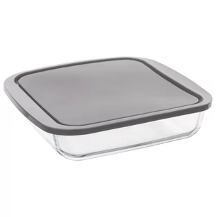 Secret de Gourmet Naczynie żaroodporne SECRET DE GOURMET, transparentne, 5x22x25,4 cm - Naczynia żaroodporne - miniaturka - grafika 1