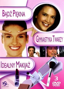 Pakiet filmów dla kobiet: Bądź piękna / Gimnastyka twarzy / Idealny makijaż - Filmy muzyczne Blu-Ray - miniaturka - grafika 1