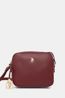 Torebki damskie - U.S. Polo Assn. torebka Jones kolor bordowy BEUJE8655WVP - miniaturka - grafika 1