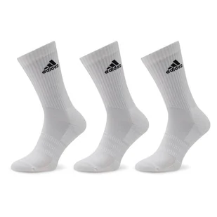 Skarpety wysokie unisex adidas Cushioned Crew Socks 3 Pairs HT3446 Biały - Skarpetki męskie - miniaturka - grafika 1