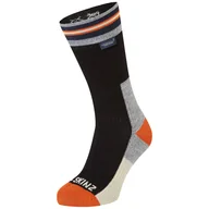 Skarpetki męskie - Wodoodporne skarpety SealSkinz Surlingham-M Rozmiar skarpet: 36-38 / Kolor: czarny - miniaturka - grafika 1