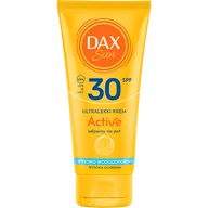 Balsamy i kremy do opalania - Dax Sun Ultralekki krem do twarzy Active SPF 30 - miniaturka - grafika 1