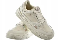 Sneakersy damskie - Damskie buty sportowe Big Star sneakersy NN274668 beżowy 40 - miniaturka - grafika 1