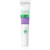 Pozostałe kosmetyki do pielęgnacji twarzy - Eveline Organic Aloe + Collagen Płynne Płatki pod oczy redukujące zmarszczki i "kurze łapki" 4w1 20ml - miniaturka - grafika 1