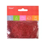 Zabawki kreatywne - Arpex, Brokat sypki czerwony - miniaturka - grafika 1
