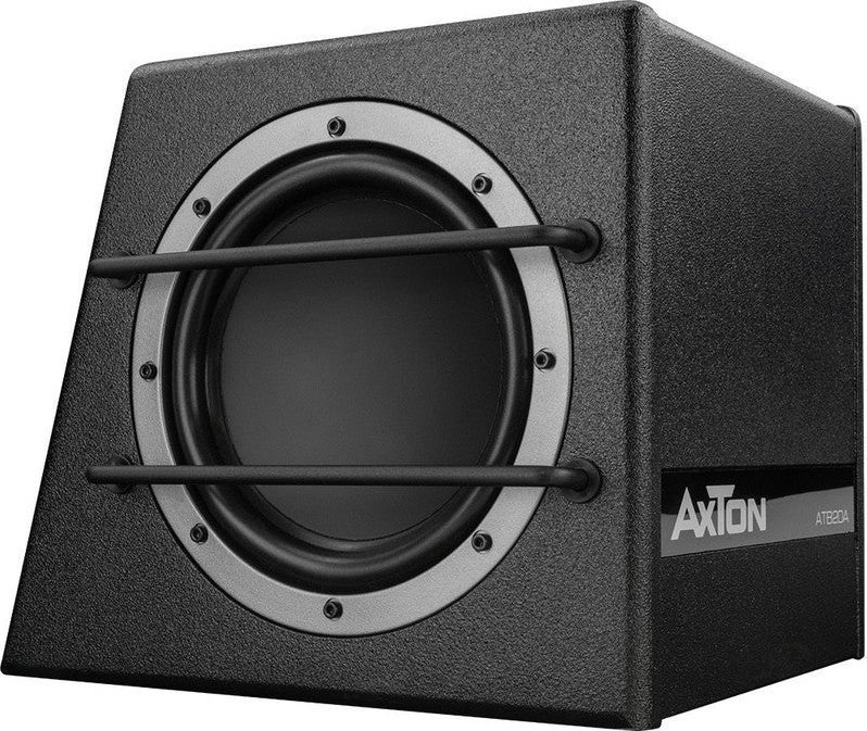 Subwoofer samochodowy Axton AXTON, ATB20A žemų dažnių kolonėlė su stiprintuvu, 20cm/8