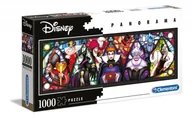 Puzzle - Clementoni Puzzle 1000 Panorama Collection Villains - miniaturka - grafika 1