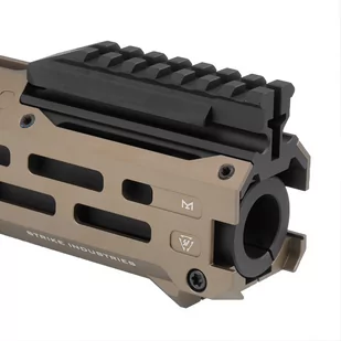 Strike Industries - Łoże M-LOK do CZ Scropion EVO Strike 6” Handguard - Czarne - SI-CEVO-HG-6-BL - Osprzęt do wiatrówek - miniaturka - grafika 4