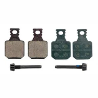 Hamulce rowerowe - Magura 8.S Sport Disc Brake Pads for 4-Piston MT incl. 2 Pad Retaining Screw, green 2021 Klocki hamulcowe do rowerów elektrycznych 02701925 - miniaturka - grafika 1