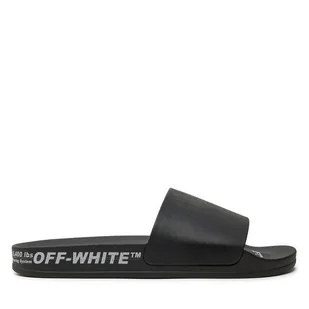 Klapki Off-White OMIC001S22MAT0011001 Czarny - Klapki i japonki męskie - miniaturka - grafika 1