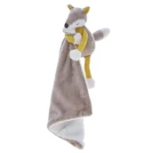 Maskotki i pluszaki - Dou dou lis Axel beżowo-miodowy 28x28cm - miniaturka - grafika 1