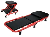 Wciągarki - Yato Leżanka warsztatowa YT-08802 2w1 - miniaturka - grafika 1