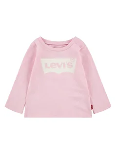 Kaftaniki dla niemowląt - Levi's Kids Koszulka w kolorze jasnoróżowym - grafika 1