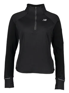 New Balance Bluza polarowa "Heat Grid" w kolorze czarnym - Bluzy damskie - miniaturka - grafika 1