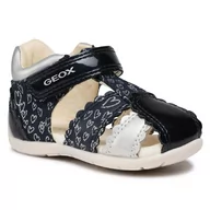 Sandały damskie - Geox Sandały B Elthan G. C B151QC 0HI10 C0673 Navy/Silver - miniaturka - grafika 1